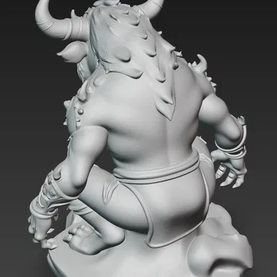 Mô hình Moloch – Tượng thần thoại Dark Fantasy cực chất