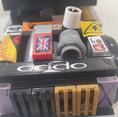 Mô hình Turbo độ cho xe lắp ráp LEGO cực chất