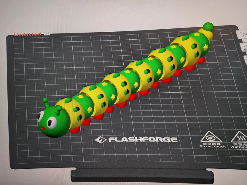 Chú Sâu Bướm Cảm Giác Flexi Dễ Thương - In tại chỗ - Không cần support - Image 1