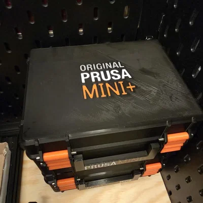 Hộp lớn hơn có tay cầm cho Prusa Mini+, in trên Prusa XL 5T