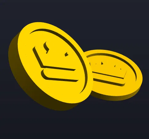 Mô hình đồng xu vàng Cookie Run Kingdom trang trí đẹp mắt - Image 1