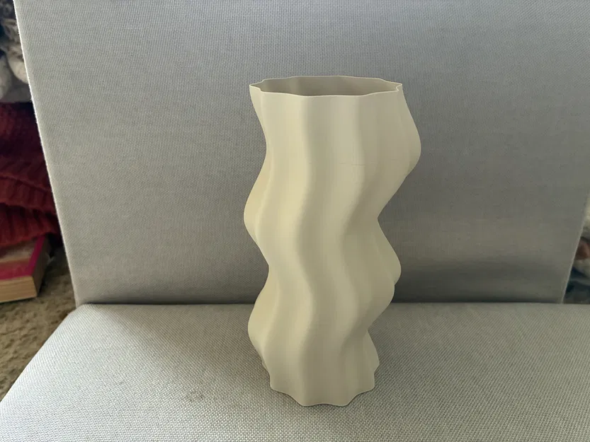 Bình hoa nghệ thuật họa tiết xoắn ốc (chế độ Vase Mode) - Image 2