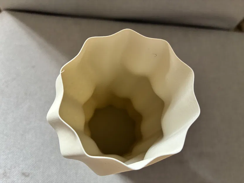 Bình hoa nghệ thuật họa tiết xoắn ốc (chế độ Vase Mode) - Image 3