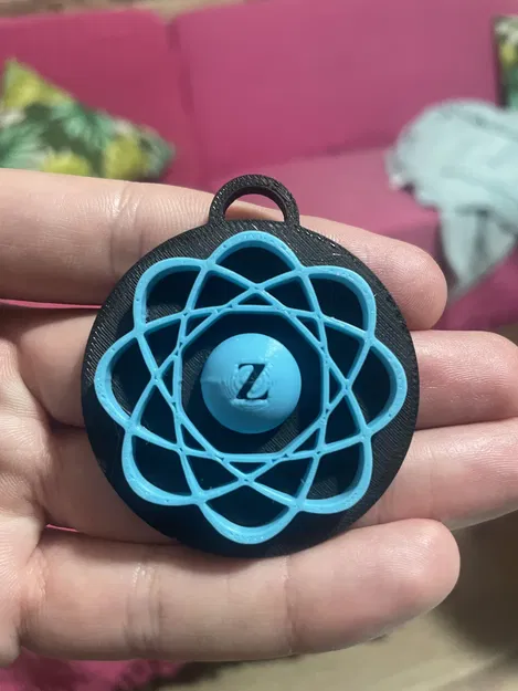 Móc khóa Số hiệu Nguyên tử (Atomic Number) - Image 1