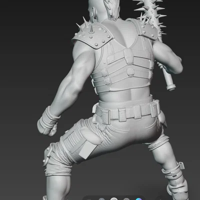 Mô hình chiến binh Mad Max Warrior 12 in 3D ấn tượng