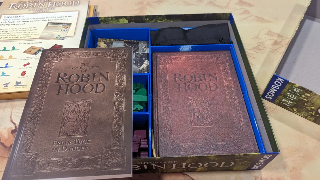 Khay đựng/Organizer cho The Adventures of Robin Hood và Friar Tuck in Danger - Image 2