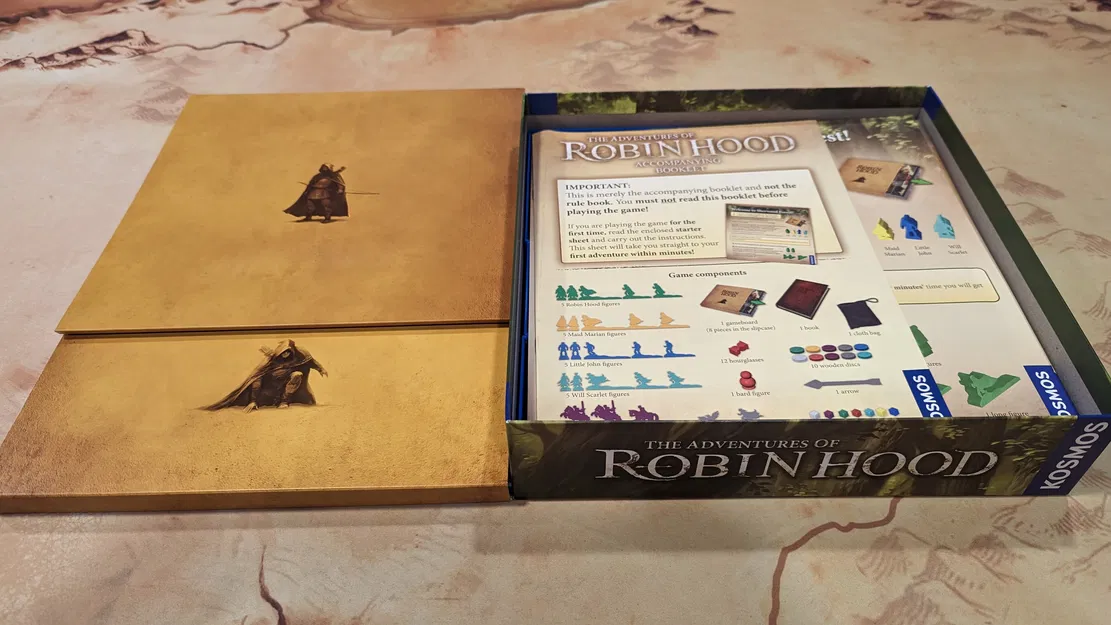 Khay đựng/Organizer cho The Adventures of Robin Hood và Friar Tuck in Danger - Image 4