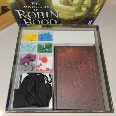 Bộ Insert cho Adventures of Robin Hood (Tương thích bản mở rộng Friar Tuck in Danger)