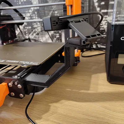 Giá đỡ Webcam gia cố cho Prusa MK3, MK4 - Gọn gàng & Chắc chắn