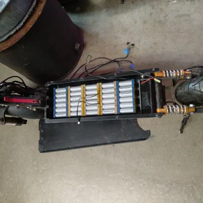 Khung giữ khối pin 12S 21700