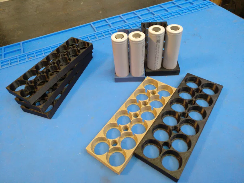 Khung giữ khối pin 12S 21700 - Image 4