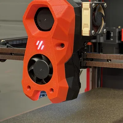 Nắp CW2 Voron 2.4 cho Nitehawk-SB — Noctua & Wathai 4010, nguồn 24V từ TAP V2