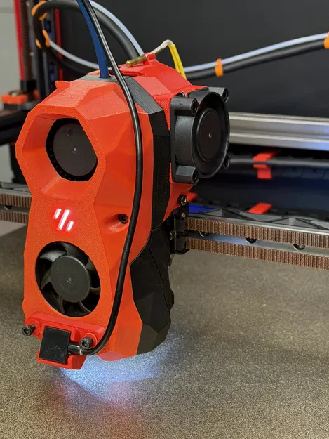 Nắp CW2 Voron 2.4 cho Nitehawk-SB — Noctua & Wathai 4010, nguồn 24V từ TAP V2 - Image 2