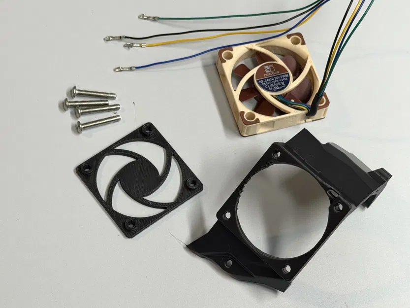 Nắp CW2 Voron 2.4 cho Nitehawk-SB — Noctua & Wathai 4010, nguồn 24V từ TAP V2 - Image 4