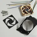 Nắp CW2 Voron 2.4 cho Nitehawk-SB — Noctua & Wathai 4010, nguồn 24V từ TAP V2 - Thumbnail 4