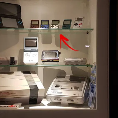 Đế Trưng Bày Gameboy Nintendo Phong Cách Tối Giản