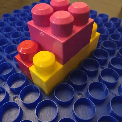 Tấm nền lắp ráp Mega Bloks tiện dụng - Thiết kế in 3D cho bàn chơi của bé