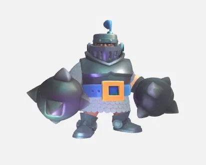 Mô hình Mega Knight Clash Royale - File in 3D cực chất cho game thủ - Image 2