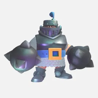 Mô hình Mega Knight Clash Royale - File in 3D cực chất cho game thủ