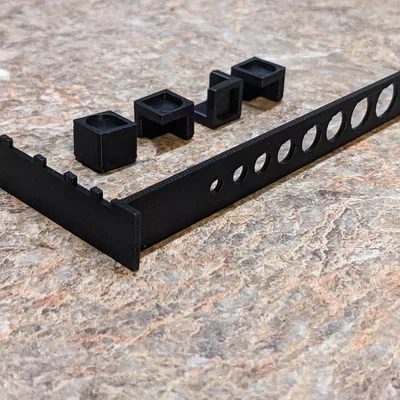 Đế nam châm cho đồng hồ hẹn giờ nhà bếp kèm thước kẻ