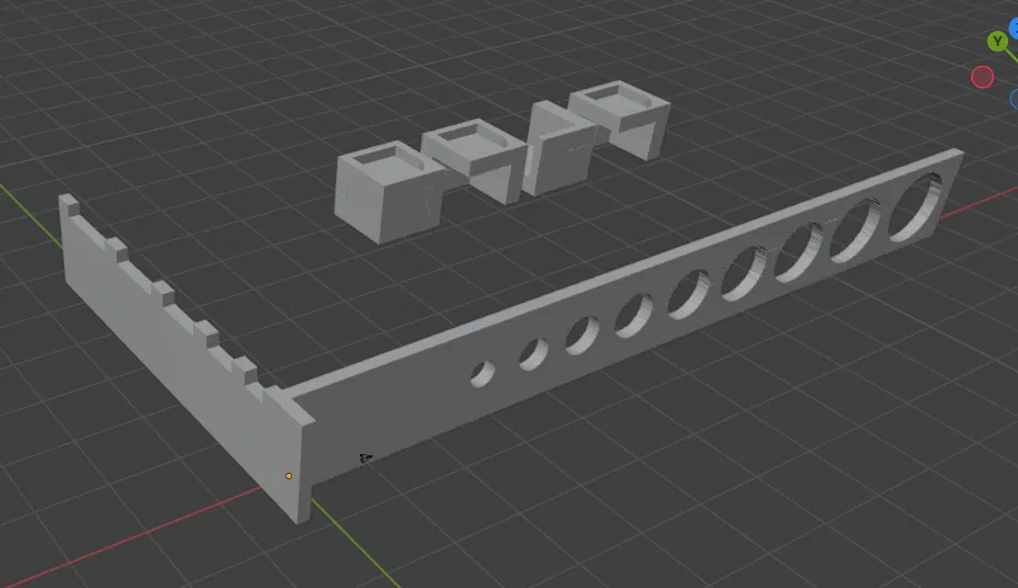 Đế nam châm cho đồng hồ hẹn giờ nhà bếp kèm thước kẻ - Image 2
