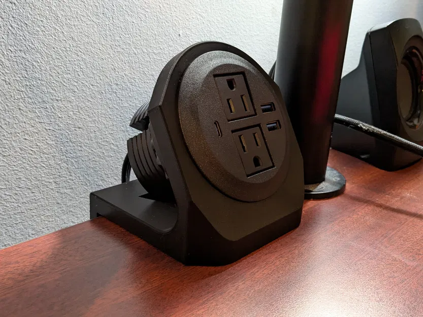 Giá đỡ ổ cắm điện để bàn (Desktop Power Bracket) - Image 2
