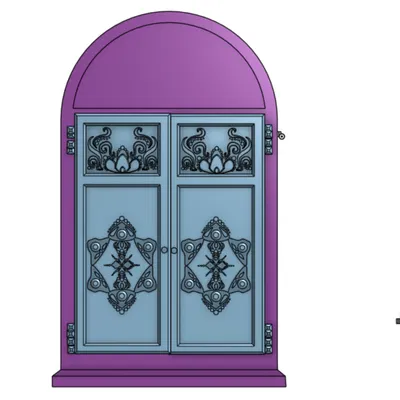 Tủ lưu trữ mini Whimsical thiết kế nghệ thuật cho mô hình và thú cưng