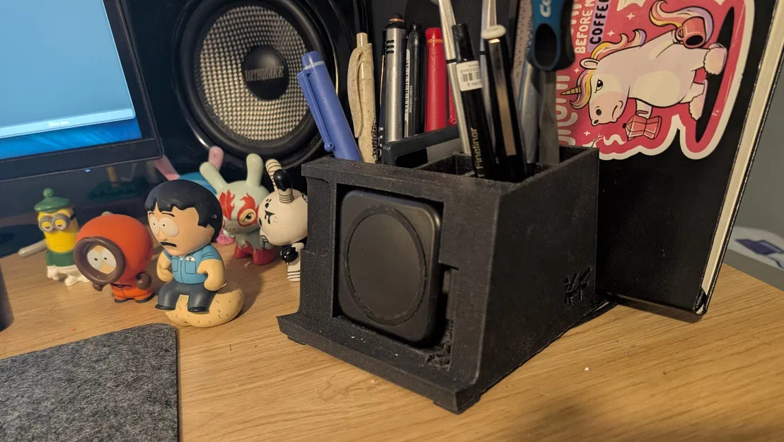 Đế sạc điện thoại kiêm khay đựng đồ để bàn đa năng 3D in - Image 1