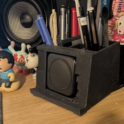 Đế sạc điện thoại kiêm khay đựng đồ để bàn đa năng 3D in