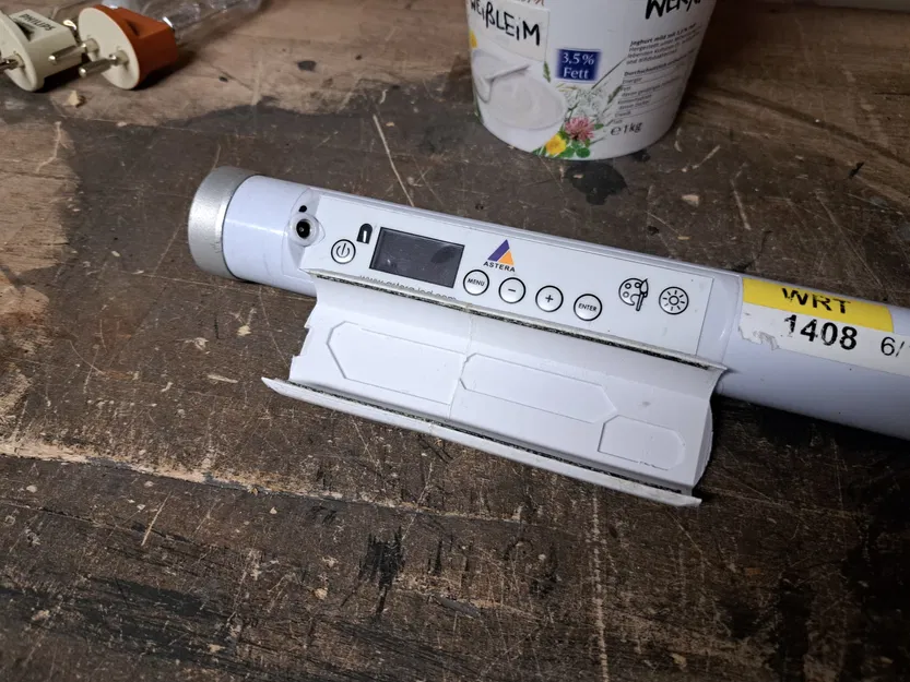 Nắp che màn hình và nút bấm cho đèn Astera Titan Tube FP1 - Image 2