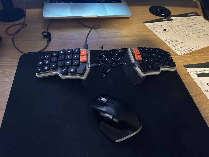 Bộ đế nâng góc (tenting) dạng module cho bàn phím Corne - Image 2