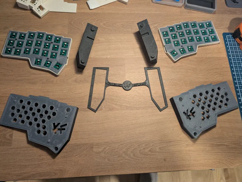 Bộ đế nâng góc (tenting) dạng module cho bàn phím Corne - Image 4