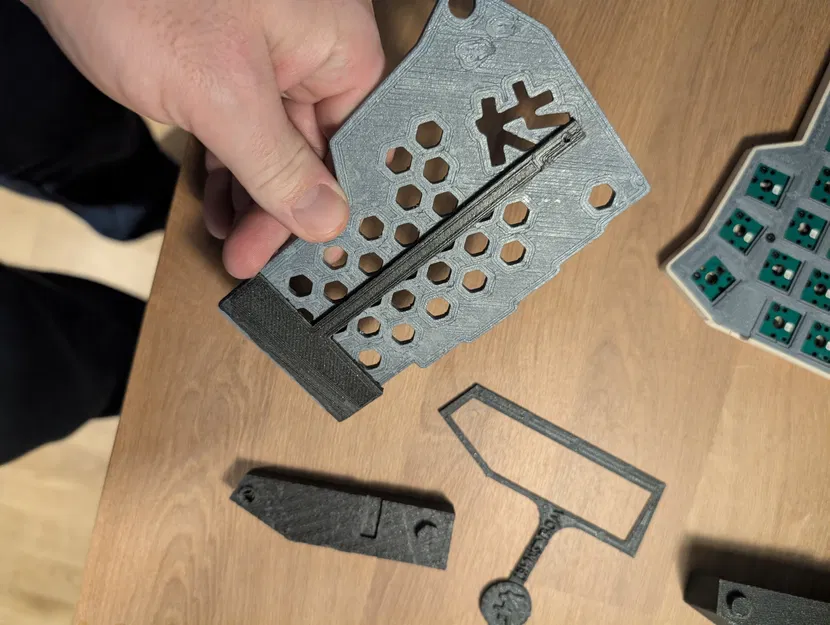 Bộ đế nâng góc (tenting) dạng module cho bàn phím Corne - Image 5