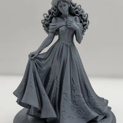 Tượng Công chúa – Mô hình Quý bà Hoàng gia phong cách Bridgerton