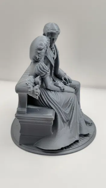 Tượng Cặp Đôi Lãng Mạn Phong Cách Bridgerton - Image 3