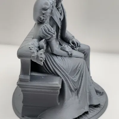 Tượng Cặp Đôi Lãng Mạn Phong Cách Bridgerton