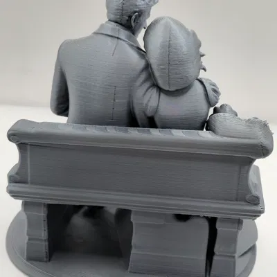 Tượng Cặp Đôi Lãng Mạn Phong Cách Bridgerton