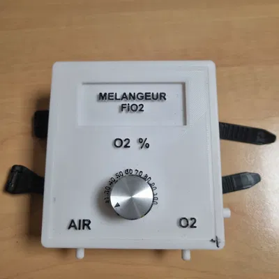 Mô hình giả lập bộ trộn Air/Oxygène cho mục đích đào tạo