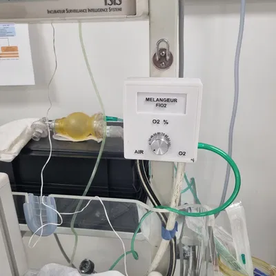 Mô hình giả lập bộ trộn Air/Oxygène cho mục đích đào tạo