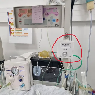 Mô hình giả lập bộ trộn Air/Oxygène cho mục đích đào tạo