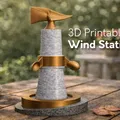 Bộ Tháp Gió Lắp Ráp – Trạm Đo Gió In 3D - Thumbnail 1