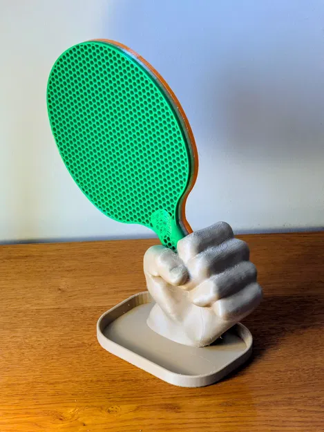 Giá đỡ vợt bóng bàn kèm khay chứa bóng - Image 1