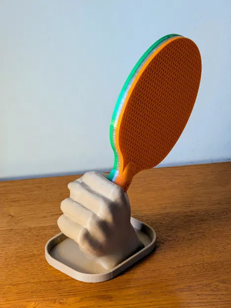 Giá đỡ vợt bóng bàn kèm khay chứa bóng - Image 2