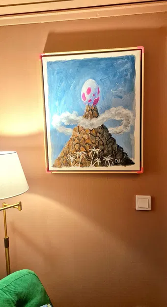 Giá Đỡ Khung Tranh Nổi - Tự Làm Khung Tranh Decor Đơn Giản - Image 2