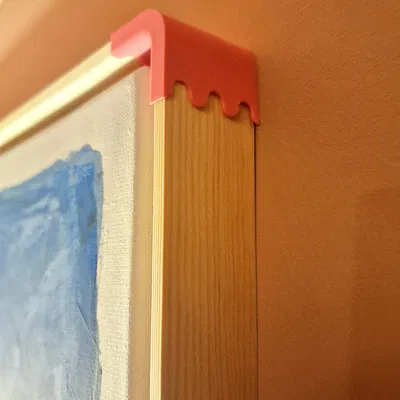 Giá Đỡ Khung Tranh Nổi - Tự Làm Khung Tranh Decor Đơn Giản