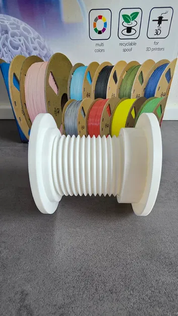 Bộ trục và đai ốc 60mm cho cuộn nhựa bìa cứng - Image 5