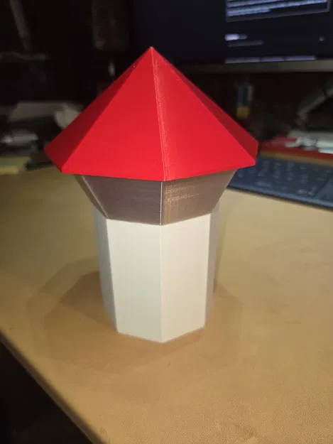 Mô hình ngọn hải đăng / đèn tín hiệu ven biển tí hon - Image 2