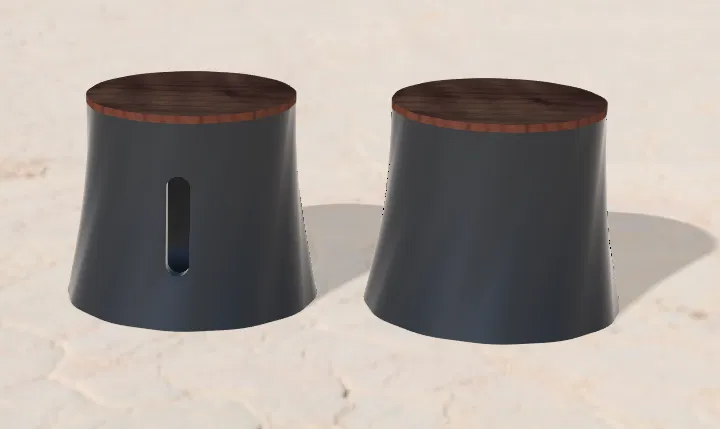 Bộ đôi hũ trang trí nhỏ xinh - Giải pháp decor tối giản bằng 3D printing - Image 1