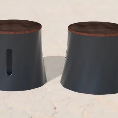 Bộ đôi hũ trang trí nhỏ xinh - Giải pháp decor tối giản bằng 3D printing