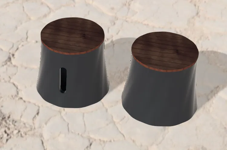 Bộ đôi hũ trang trí nhỏ xinh - Giải pháp decor tối giản bằng 3D printing - Image 2